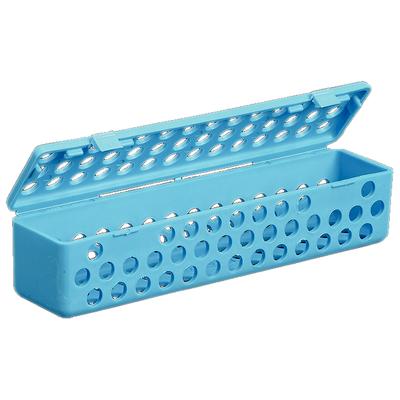 Plasdent Instrument Steri Container - Neon Blue, Plasdent Instrument Steri Container - Neon Blue,