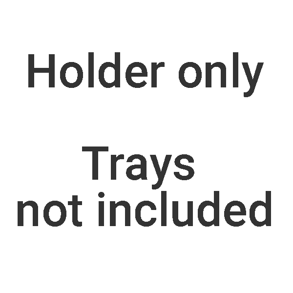 Plasdent Ortho Bracket Tray Holder (Rack), Smoke Gray, Holds 10 Bracket