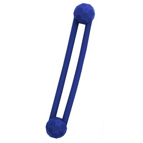 Plasdent Silicone Instrument Ties Blue, 6/Pk. For bundling of