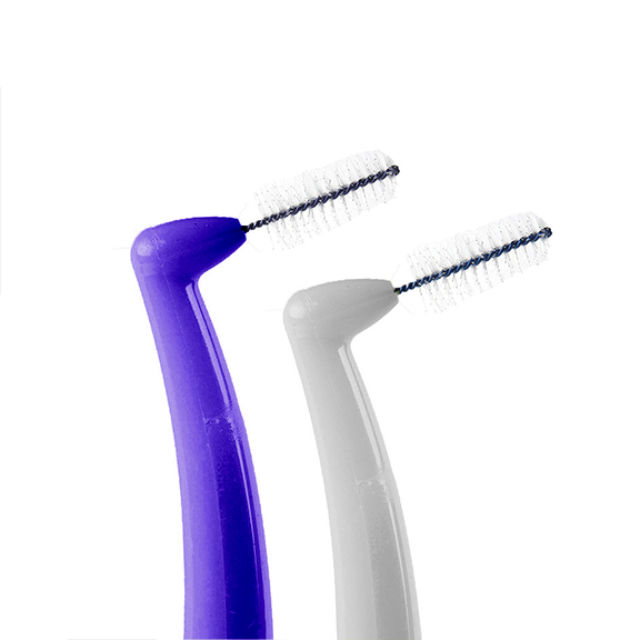 Plasdent Interdental Angled Brushes, 3mm7mm Tapered Wide 50/Bx