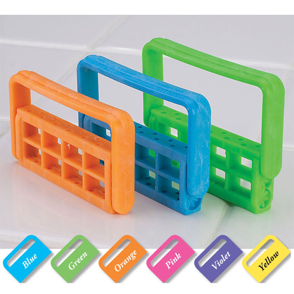Plasdent Bur Caddy - Neon Yellow 1/Pk. Adjustable Plasdent Bur Caddy - Neon Yellow 1/Pk. Adjustable