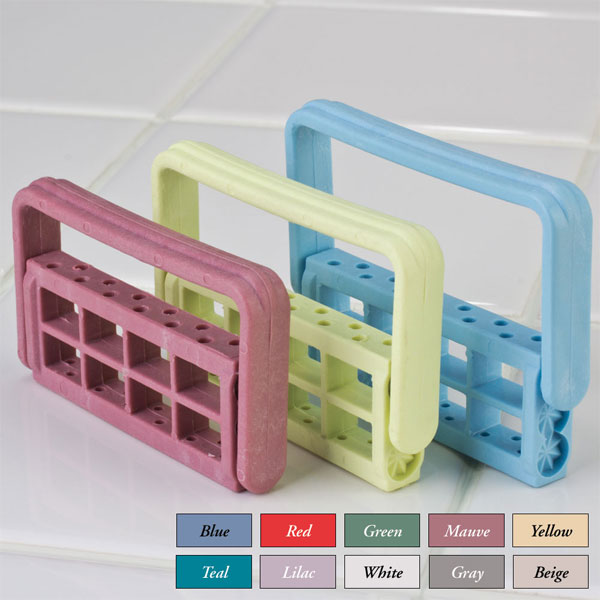 Plasdent Bur Caddy - White, Standard Color1/Pk. A Plasdent Bur Caddy - White, Standard Color1/Pk. A