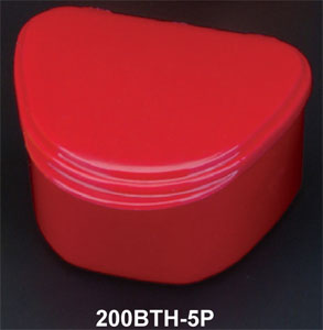Plasdent Denture Box - Rose Chroma Colored 12/Bx. Plasdent Denture Box - Rose Chroma Colored 12/Bx.