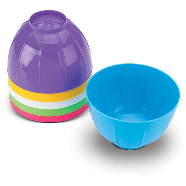 Plasdent Assorted Neon Colored Disposable Mixing Bowls, bag of 12 Net32