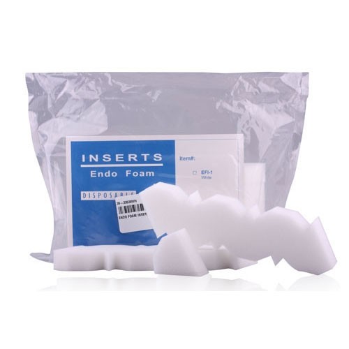 Plasdent White Disposable Endo Foam Inserts, Tria Plasdent White Disposable Endo Foam Inserts, Tria