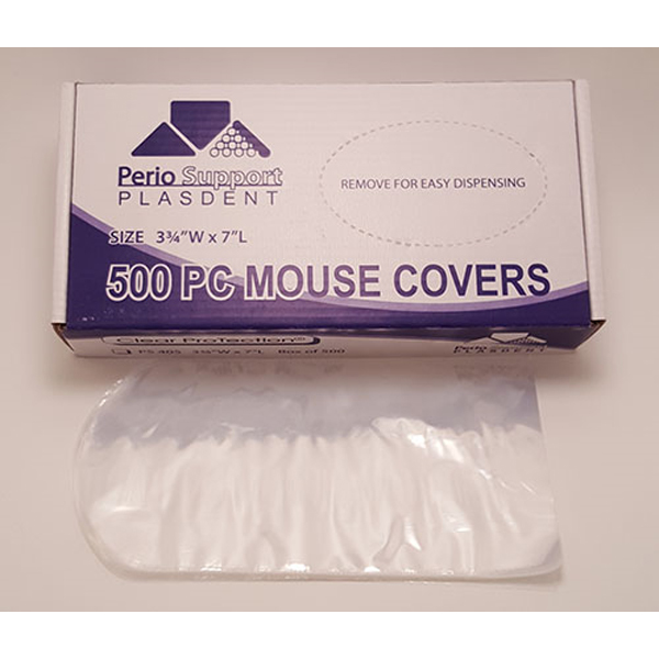 Plasdent Disposable poly computer mouse protectiv Plasdent Disposable poly computer mouse protectiv