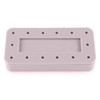 Plasdent Rectangular Bur Block - Pastel Sand, 14 Plasdent Rectangular Bur Block - Pastel Sand, 14