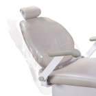 Plasdent Half Chair Cover 32" x 32", Clear 200/Bx Plasdent Half Chair Cover 32" x 32", Clear 200/Bx