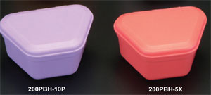 ProBath Denture Boxes, Color: Purple Gala, Heavy ProBath Denture Boxes, Color: Purple Gala, Heavy