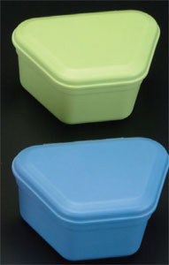 ProBath Denture Boxes, Color: Green Tea, Heavy Ga ProBath Denture Boxes, Color: Green Tea, Heavy Ga
