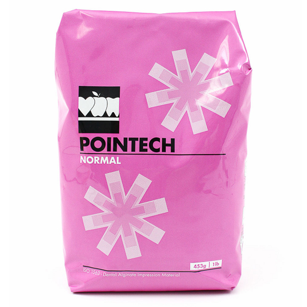 Pointech Dental Impression Alginate 1 lb bag Normal set, mint. High