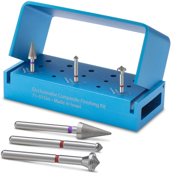 Occlusinator Composite Finishing Kit Set of 3 diamond burs
