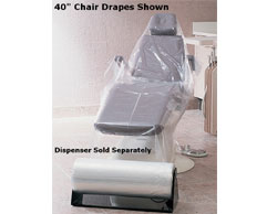 Practicon 39" x 85" Full Chair Protector, Clear P Practicon 39" x 85" Full Chair Protector, Clear P