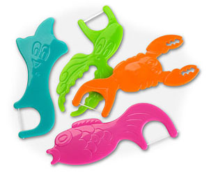 SmileGoods FlosSeas Flossers designed for childre SmileGoods FlosSeas Flossers designed for childre