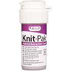 Knit-Pak Size #0 Knitted Plain Retraction Cord, Non-impregnated 100" Cotton