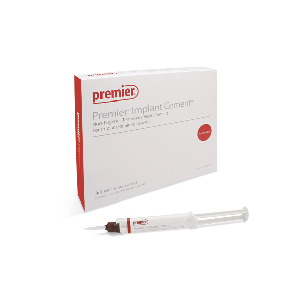 Premier Implant Cement Kit. Contains: 1 - 5 ml Automix Dual-Barrel