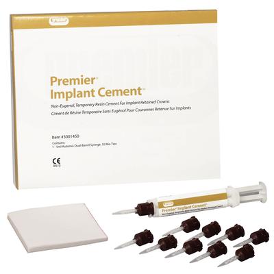 Premier Implant Cement Kit. Contains: 1 - 5 ml Automix Dual-Barrel