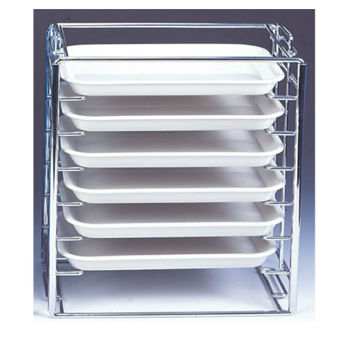 Premium Plus Instrument Tray Rack Mini, Holds 6 Size F Net32