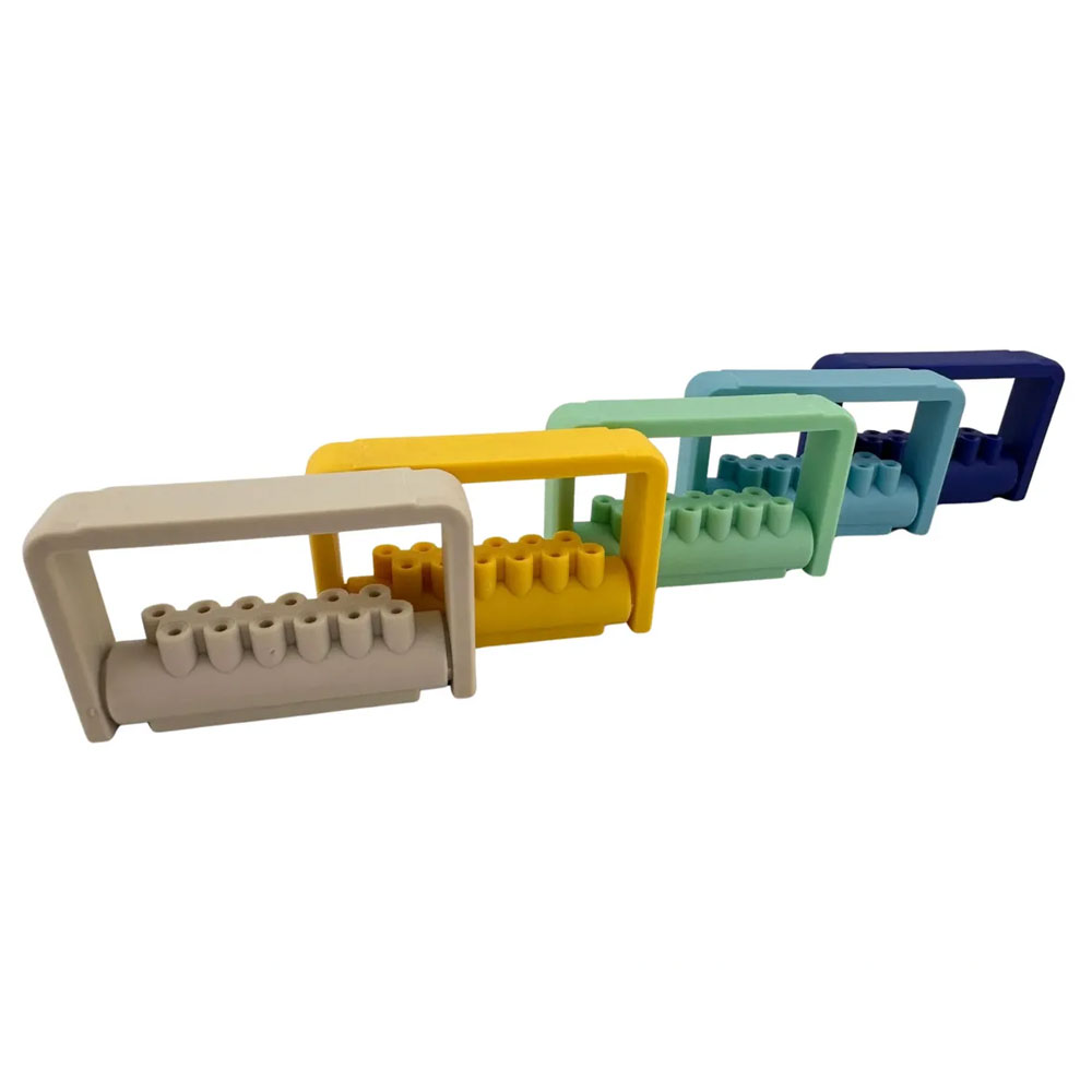Premium Plus Autoclavable Plastic Bur Block, Assorted Colors, 5/Pk | Net32