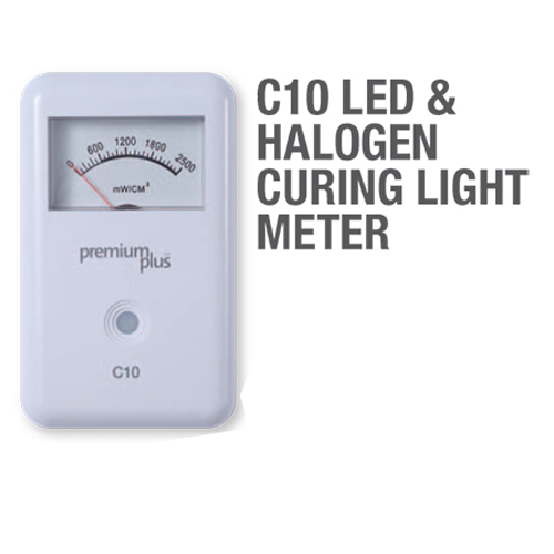 Premium Plus LED & Halogen Curing Light Meter. Simple, compact design