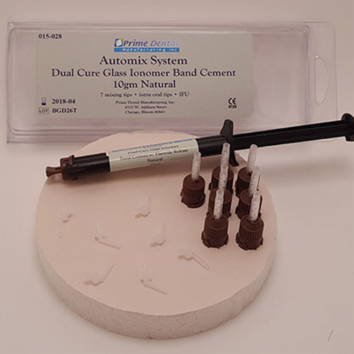 Prime-Dent Automix Dual Cure Glass Ionomer Band C Prime-Dent Automix Dual Cure Glass Ionomer Band C