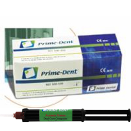 thumbnail interactive-video image 1 of Prime Dent Dual Cure Automix Dental Luting Cement Kit - 4 Syringes Shade A2 #100-100 1 of 3