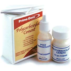 Prime-Dent Polycarboxylate Cement Kit. Luting cem Prime-Dent Polycarboxylate Cement Kit. Luting cem