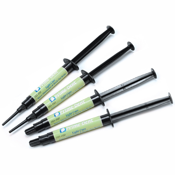 PrimeDent Light Cure Block Out Resin Kit, 4 x 3.5g Syringes and 20 Tips. Net32