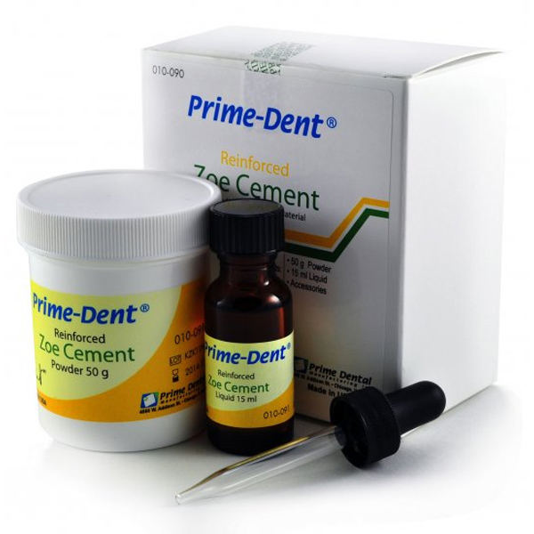 PrimeDent Zinc Oxide Eugenol Cement Kit 21 g Powder & 15 ml Liquid