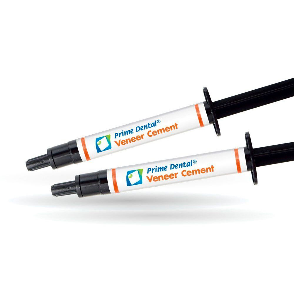 Prime Dental Veneer Cement Kit, White Opaque, 2g Syringe Net32