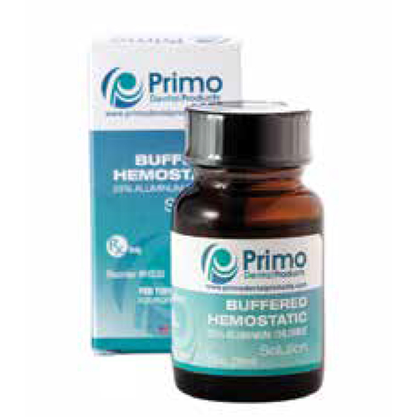 Primo 25 Aluminum Chloride Hemostatic Solution 30cc (1oz) Bottle Net32