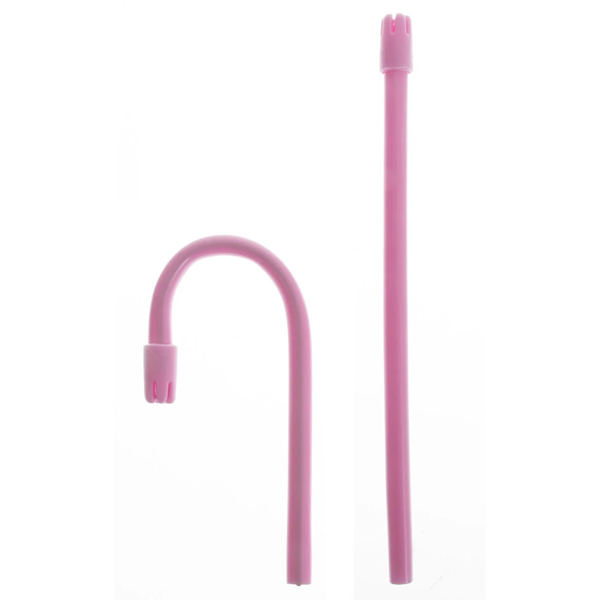 Primo Saliva Ejectors Pink with Pink Tip, 100/Pk Net32