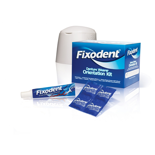 Fixodent Denture Wearer Orientation Gum Care Kit, 36/pkg. Contains 0.