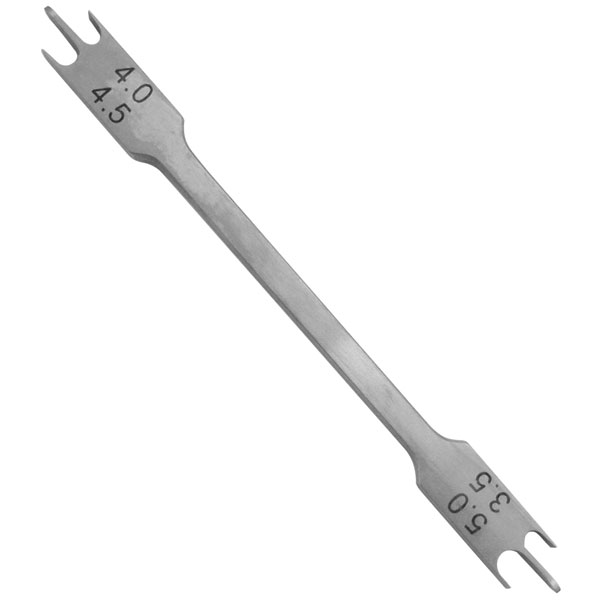 ProDent USA Bracket Height Gauge with 3.5, 4.0, 4.5, & 5.0 mm gauges