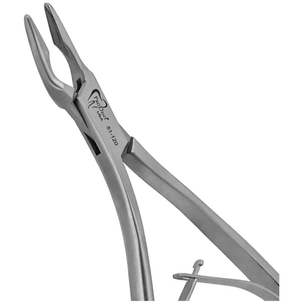 ProDent USA 6" DoubleBend Rongeur with Curved Beak. Doublespring