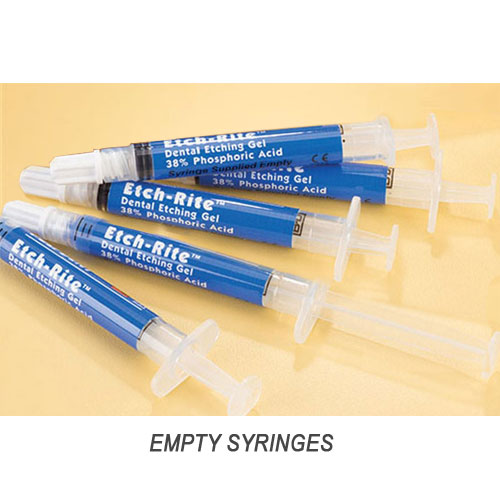EtchRite Empty 3ml Syringes, box of 5 3 ml EMPTY syringes Net32