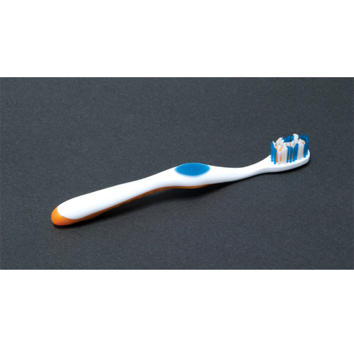 Quala Elite Dual toothbrush with tongue cleaner and gum stimulating