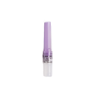 Quala 30 Gauge X-Short 3/8" Dental Needles, Purple, Pre-threaded plastic hub
