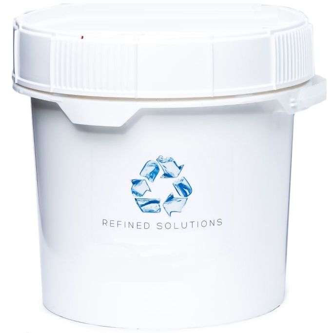 Refined Solutions 5 Gallon Scrap Amalgam Recycle Bucket. Available in