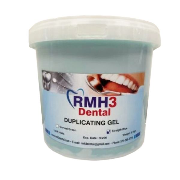 RMH3 Dental RMH3 Duplicating Gel Material All Purpose Blue 5kg/Bucket