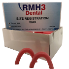 RMH3 Dental Bite Registration Blocks, Curved, 100/Pk (about 1kg). Excellent