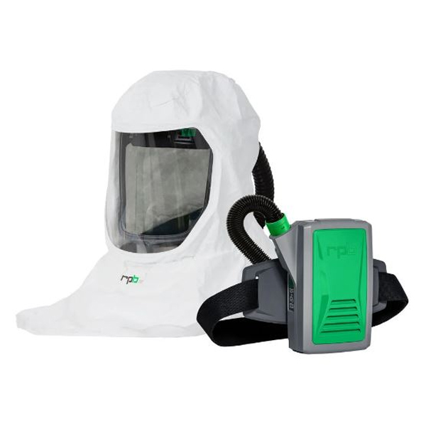 TLink PAPR Respirator Kit includes 17712 Tychem QC Hood, Bump Cap