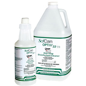 Optim 33TB Optim 33 TB 1 Gallon. One-Step Disinfe Optim 33TB Optim 33 TB 1 Gallon. One-Step Disinfe