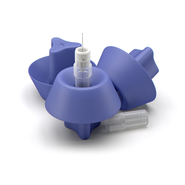 Aim Safe Needle Recapping Device, 5/Pk. Rubber Countertop Needle Stick