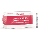 Cook-Waite Lidocaine HCL 2% with Epinephrine 1:100,000 Cartridges, Box of 50 - 1.7 mL