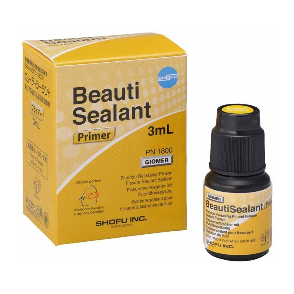 BeautiSealant Pit & Fissure Sealant Primer, SelfCure, 3 mL Bottle, 1/Pk Net32