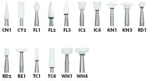 Dura-White FL2 flame FG (friction grip) Shofu Den Dura-White FL2 flame FG (friction grip) Shofu Den