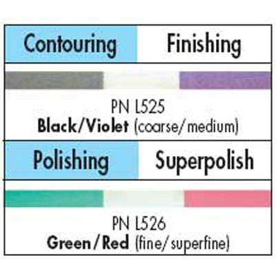 Super-Snap Polystrips, Black/Violet (Coarse/Mediu Super-Snap Polystrips, Black/Violet (Coarse/Mediu