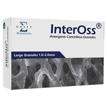 InterOss Anorganic Cancellous Granules 1.0 - 2.0m InterOss Anorganic Cancellous Granules 1.0 - 2.0m