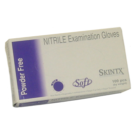 SkinTx Nitrile Exam gloves: Medium, Non-Sterile, SkinTx Nitrile Exam gloves: Medium, Non-Sterile,